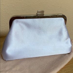 Victoria Secret white satin purse